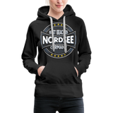 Nordsee Beaches - Frauen Premium Hoodie - Schwarz