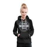 Nordsee Beaches - Frauen Premium Hoodie - Schwarz