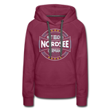 Nordsee Beaches - Frauen Premium Hoodie - Bordeaux