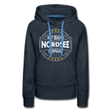 Nordsee Beaches - Frauen Premium Hoodie - Navy