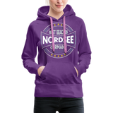 Nordsee Beaches - Frauen Premium Hoodie - Purple