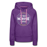 Nordsee Beaches - Frauen Premium Hoodie - Purple