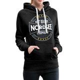 Nordsee Beaches - Frauen Premium Hoodie - Anthrazit