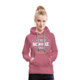 Nordsee Beaches - Frauen Premium Hoodie - Malve