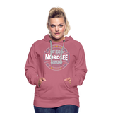 Nordsee Beaches - Frauen Premium Hoodie - Malve