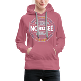 Nordsee Beaches - Frauen Premium Hoodie - Malve