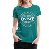 Ostsee Beaches - Frauen Premium T-Shirt - Divablau