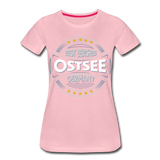 Ostsee Beaches - Frauen Premium T-Shirt - Hellrosa