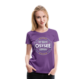 Ostsee Beaches - Frauen Premium T-Shirt - Lila