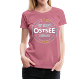 Ostsee Beaches - Frauen Premium T-Shirt - Malve