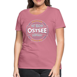 Ostsee Beaches - Frauen Premium T-Shirt - Malve