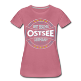 Ostsee Beaches - Frauen Premium T-Shirt - Malve