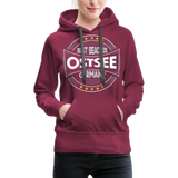 Ostsee Beaches - Frauen Premium Hoodie - Bordeaux