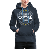 Ostsee Beaches - Frauen Premium Hoodie - Navy