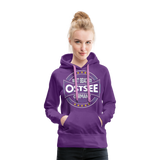 Ostsee Beaches - Frauen Premium Hoodie - Purple