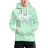 Ostsee Beaches - Frauen Premium Hoodie - helles Mintgrün