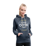 Ostsee Beaches - Frauen Premium Hoodie - Jeansblau