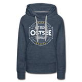 Ostsee Beaches - Frauen Premium Hoodie - Jeansblau