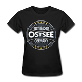 Ostsee Beaches - Frauen Gildan Heavy T-Shirt - Schwarz