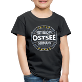 Ostsee Beaches - Kinder Premium T-Shirt - Schwarz