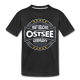 Ostsee Beaches - Kinder Premium T-Shirt - Schwarz