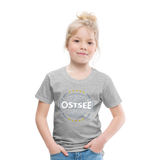 Ostsee Beaches - Kinder Premium T-Shirt - Grau meliert