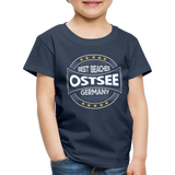 Ostsee Beaches - Kinder Premium T-Shirt - Navy