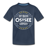 Ostsee Beaches - Kinder Premium T-Shirt - Navy