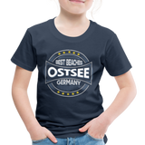 Ostsee Beaches - Kinder Premium T-Shirt - Navy