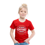 Ostsee Beaches - Kinder Premium T-Shirt - Rot