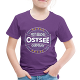 Ostsee Beaches - Kinder Premium T-Shirt - Lila