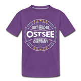 Ostsee Beaches - Kinder Premium T-Shirt - Lila