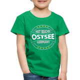 Ostsee Beaches - Kinder Premium T-Shirt - Kelly Green