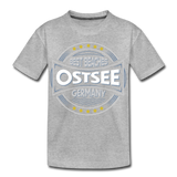 Ostsee Beaches - Teenager Premium T-Shirt - Grau meliert