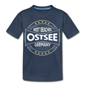 Ostsee Beaches - Teenager Premium T-Shirt - Navy