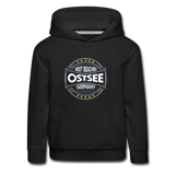 Ostsee Beaches - Kinder Premium Hoodie - Schwarz