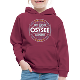 Ostsee Beaches - Kinder Premium Hoodie - Bordeaux