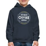 Ostsee Beaches - Kinder Premium Hoodie - Navy