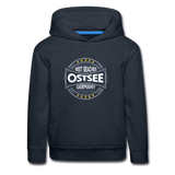 Ostsee Beaches - Kinder Premium Hoodie - Navy