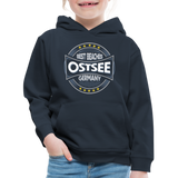 Ostsee Beaches - Kinder Premium Hoodie - Navy