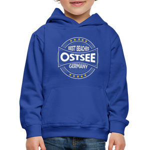 Ostsee Beaches - Kinder Premium Hoodie - Jeansblau