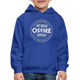 Ostsee Beaches - Kinder Premium Hoodie - Royalblau