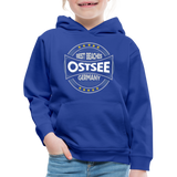 Ostsee Beaches - Kinder Premium Hoodie - Royalblau