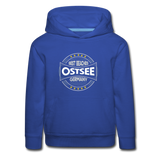 Ostsee Beaches - Kinder Premium Hoodie - Royalblau