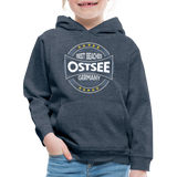 Ostsee Beaches - Kinder Premium Hoodie - Jeansblau