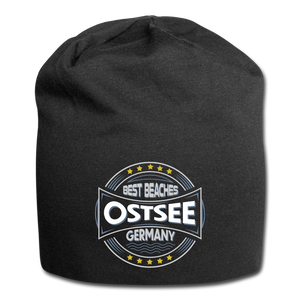 Ostsee Beaches - Jersey-Beanie - Schwarz