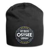 Ostsee Beaches - Jersey-Beanie - Schwarz