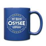 Ostsee Beaches - Tasse einfarbig - Royalblau