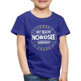 Nordsee Beaches - Kinder Premium T-Shirt - Königsblau