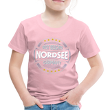 Nordsee Beaches - Kinder Premium T-Shirt - Hellrosa